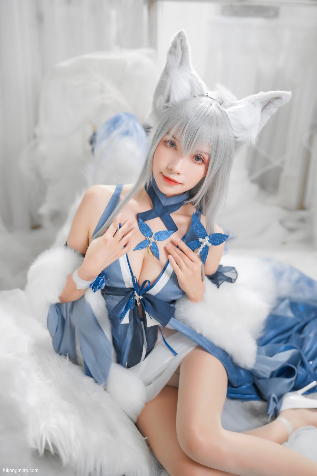 漫展现场：neko薇薇碧蓝航线cosplay写真返图 cosplay写真 第4张