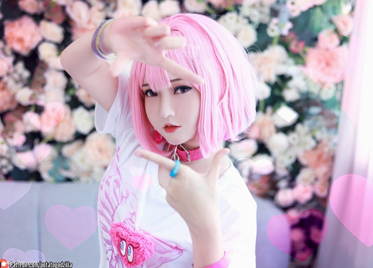 Potato Godzilla写真合集 梦见莉亚姆cosplay神还原 cosplay写真 第1张