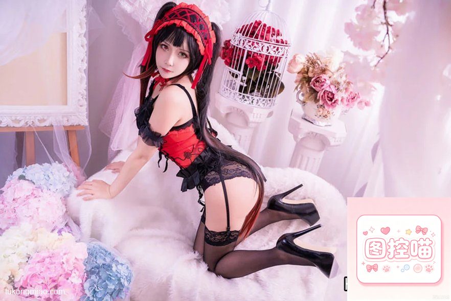 漫展返图：莫子aa小脑斧黑护士高清cos套图直击 cosplay写真 第2张