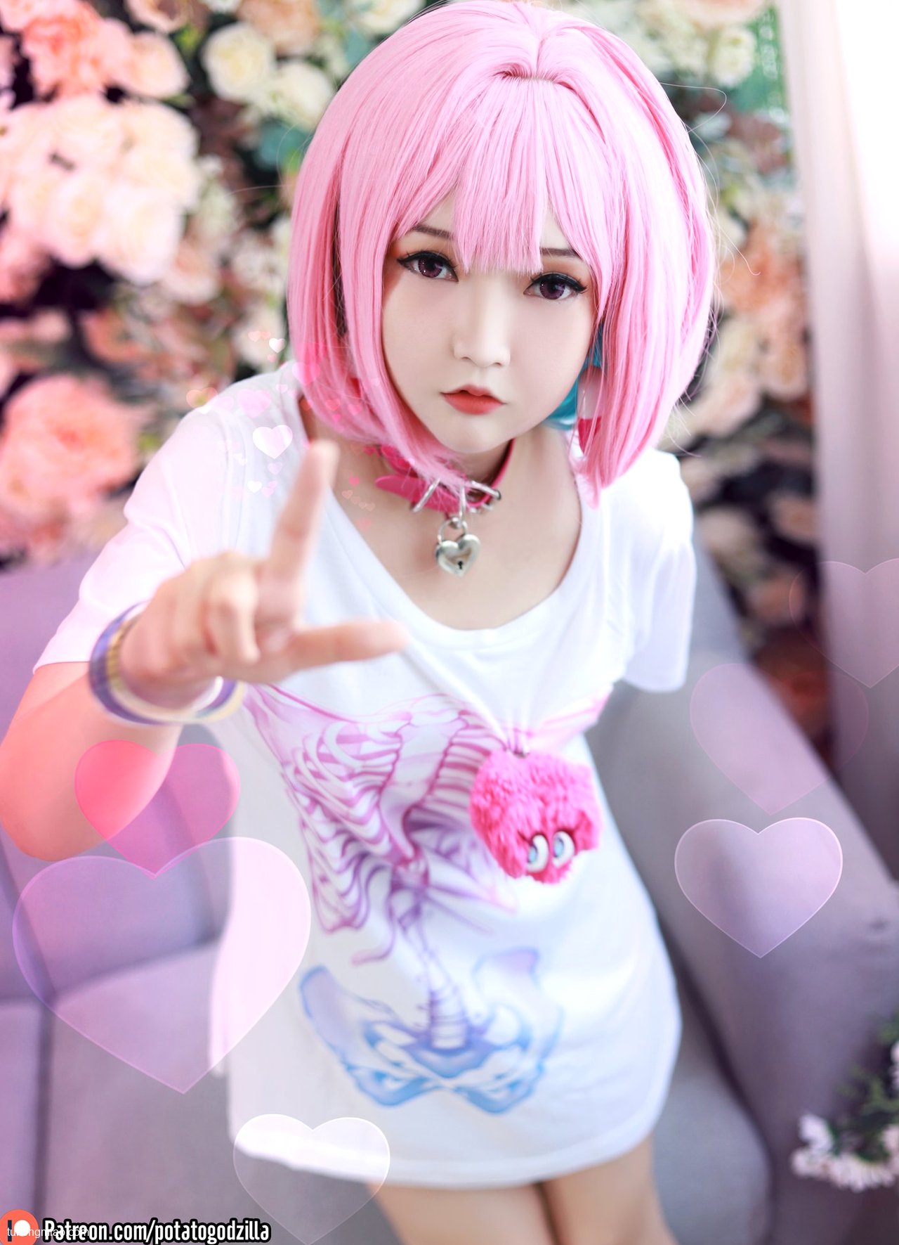 Potato Godzilla写真合集 梦见莉亚姆cosplay神还原 cosplay写真 第4张
