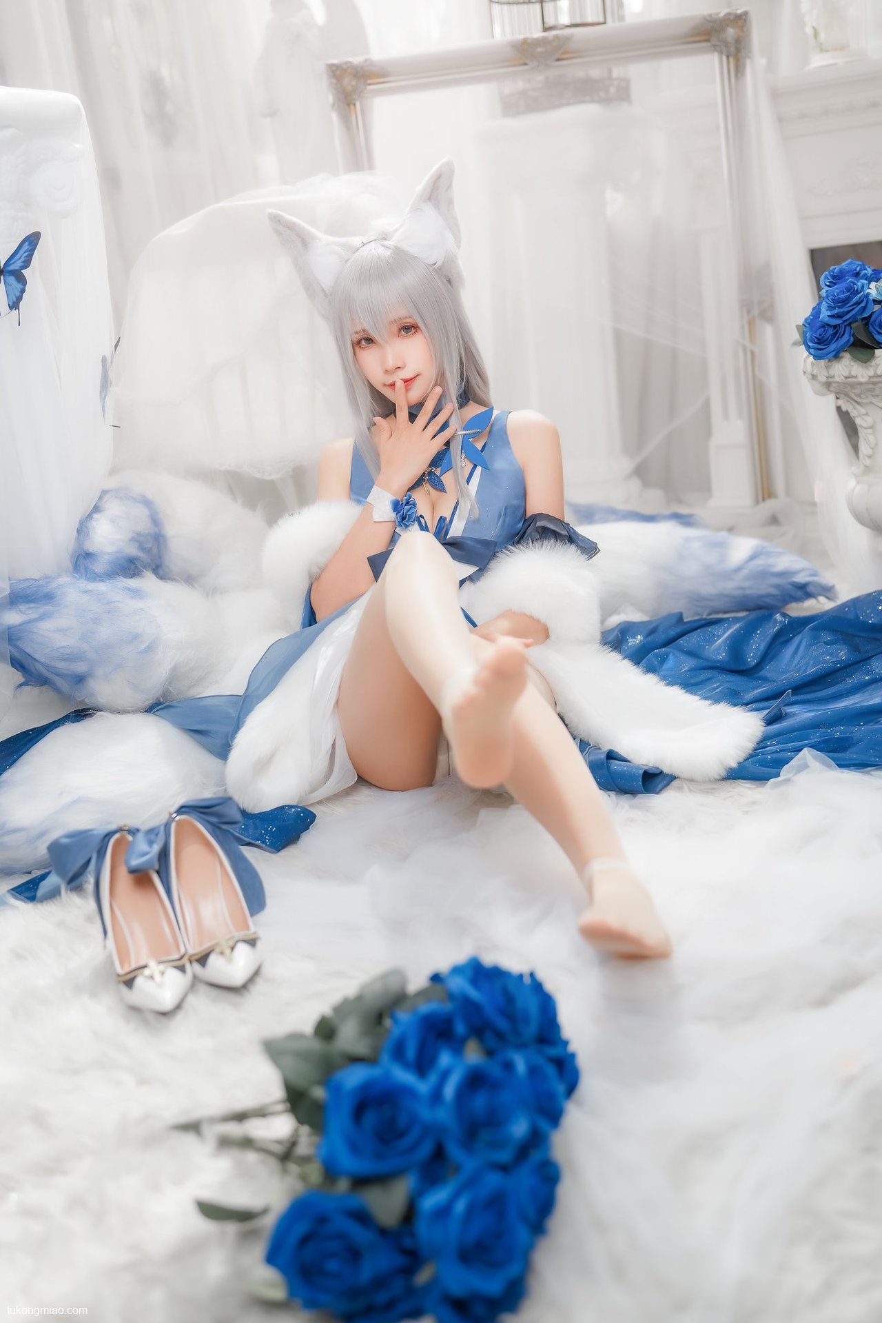 漫展现场：neko薇薇碧蓝航线cosplay写真返图 cosplay写真 第2张