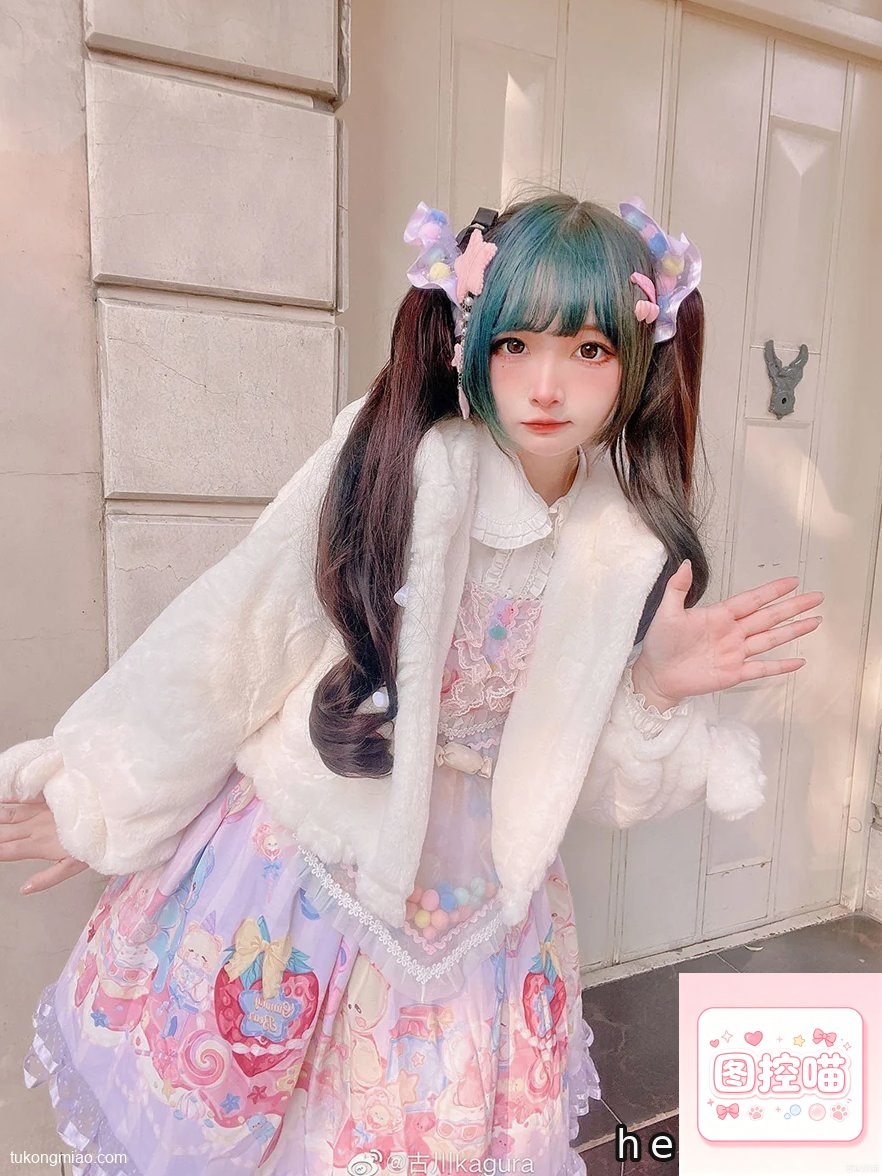 古川kagura洛丽塔cosplay写真现场返图 cosplay写真 第3张