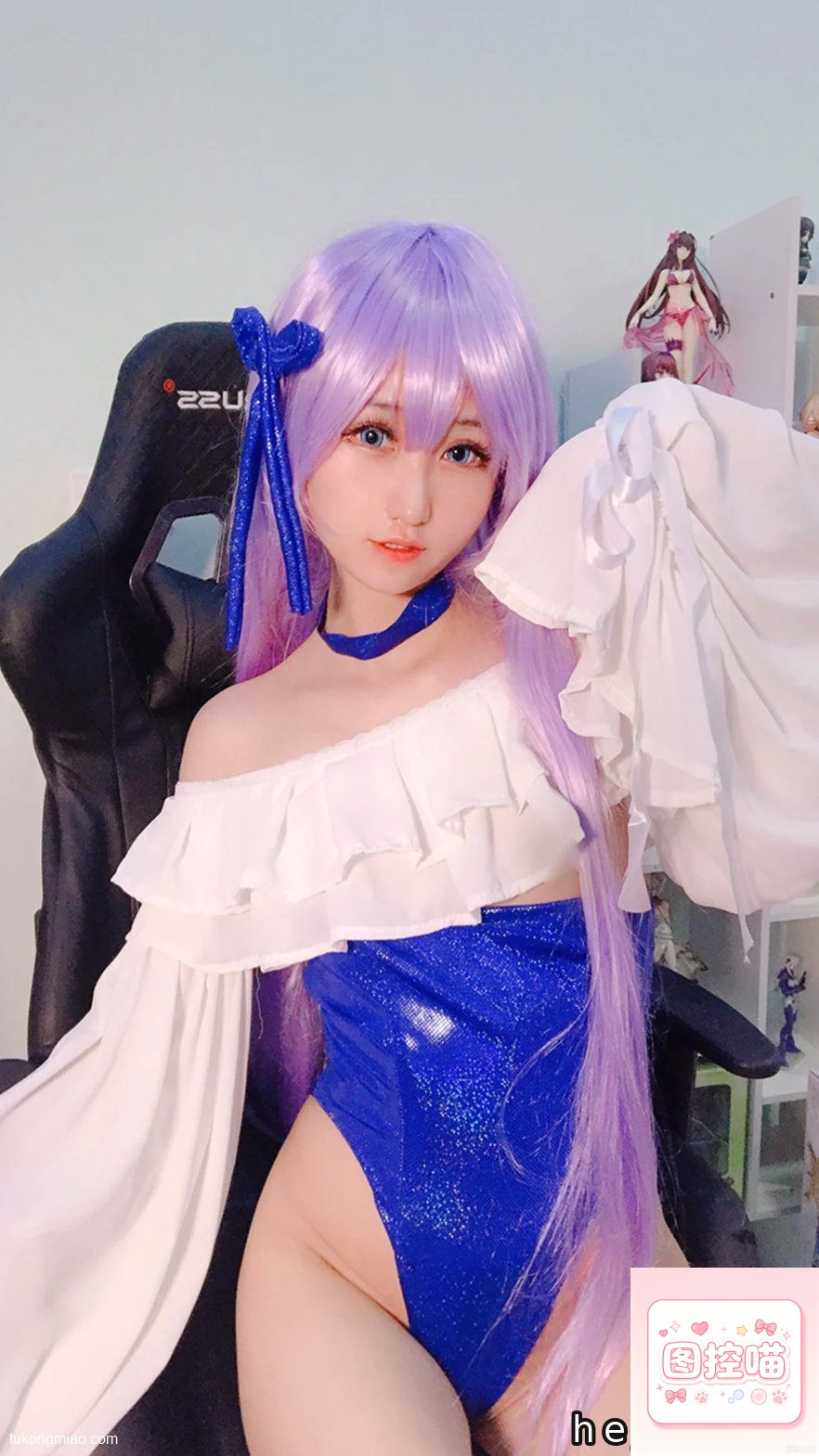 越南樱花妹KuukoW高清cos合集，这腰身太抢镜 cosplay写真 第3张