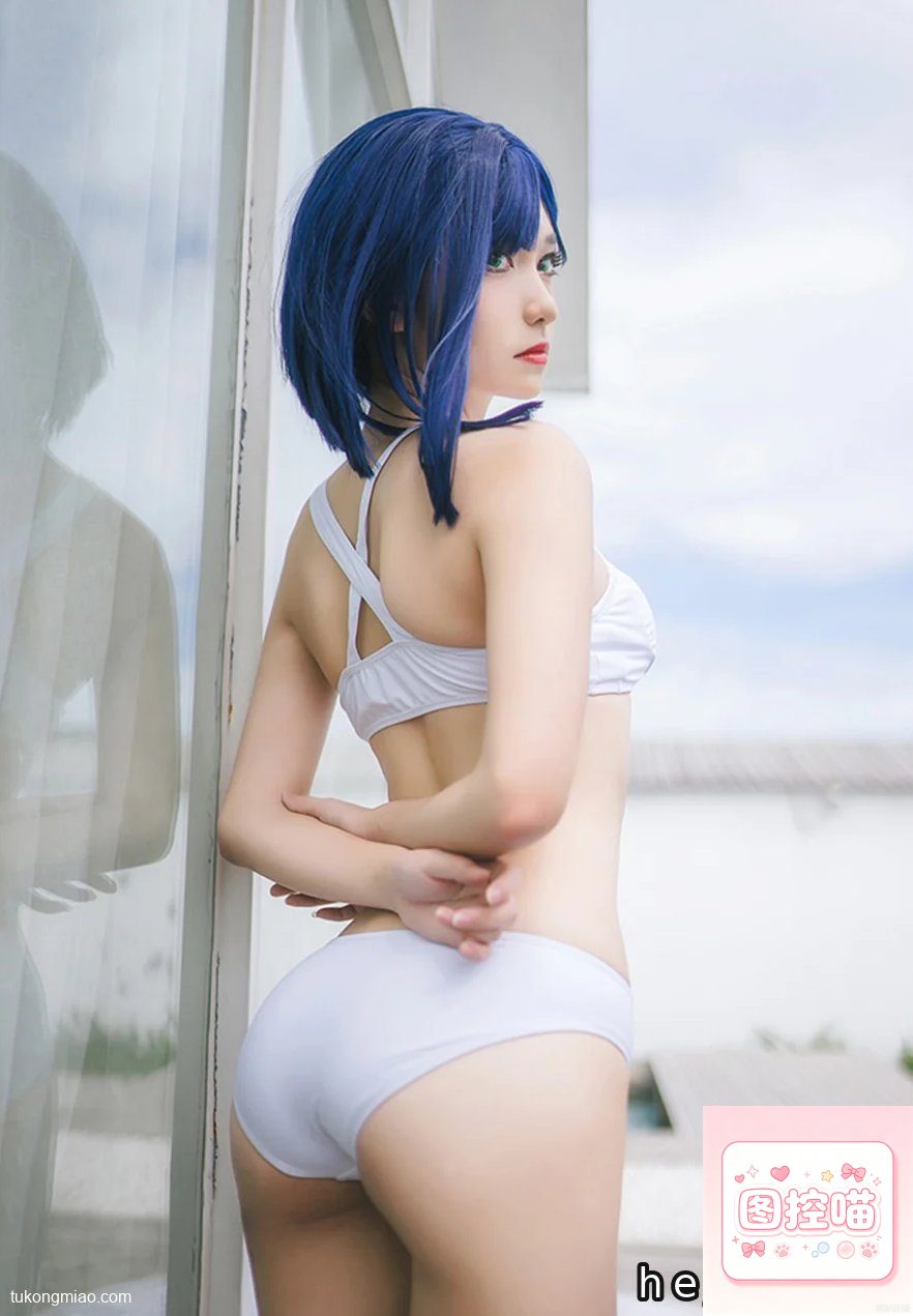 南桃momoko漫展返图:旗袍红女巫造型惊艳 cosplay写真 第2张