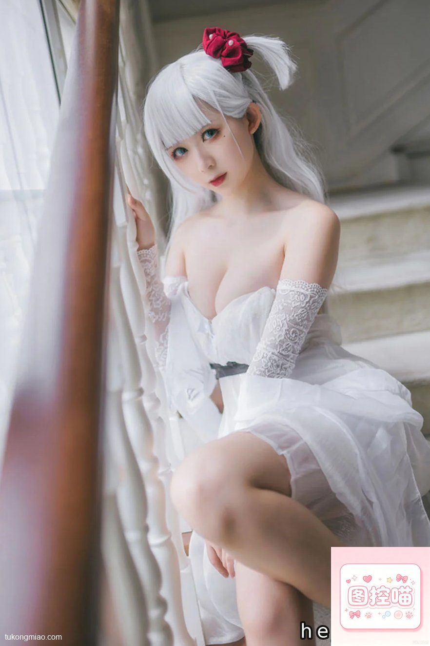 樱落酱w漫展返图:圣路易斯旗袍造型甜度爆表 cosplay写真 第4张