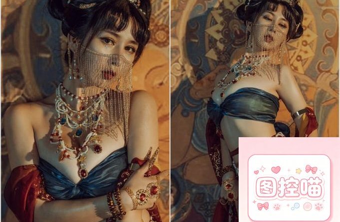 云溪溪Cos图片作品合集：奶桃狗狗与白色兔女郎整理
